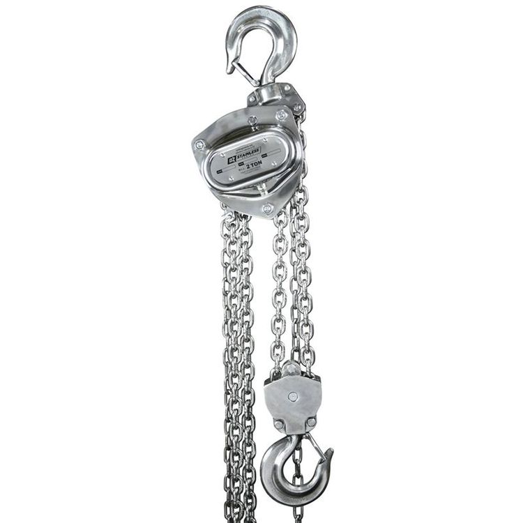 Stainless Steel Manual Chain Hoist 1 Ton – Corrosion Resistant