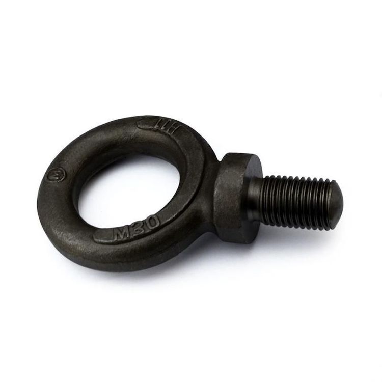 Forged BS4278 Shoulder Type Machinery Eyebolt Lifting Self Color