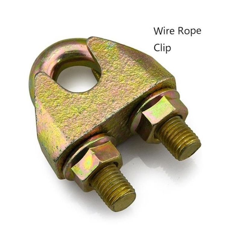 Rigigng Galvanized Casting Malleable Wire Rope Clamp
