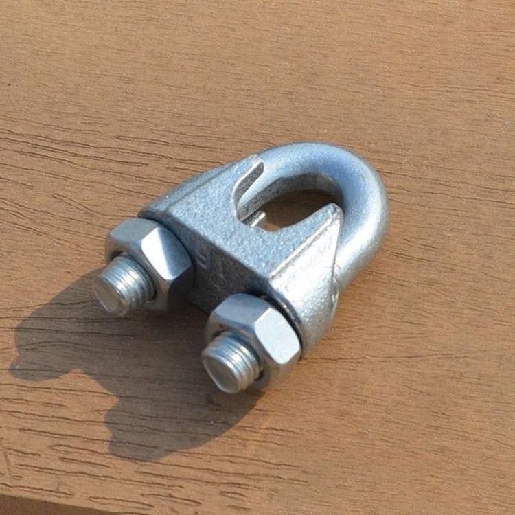 Malleable Steel Electric Galv DIN741 Wire Rope Clamp