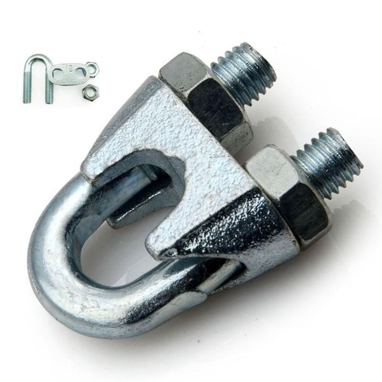 Malleable Iron Galvanized DIN741 DIN 741 Wire Rope Clip