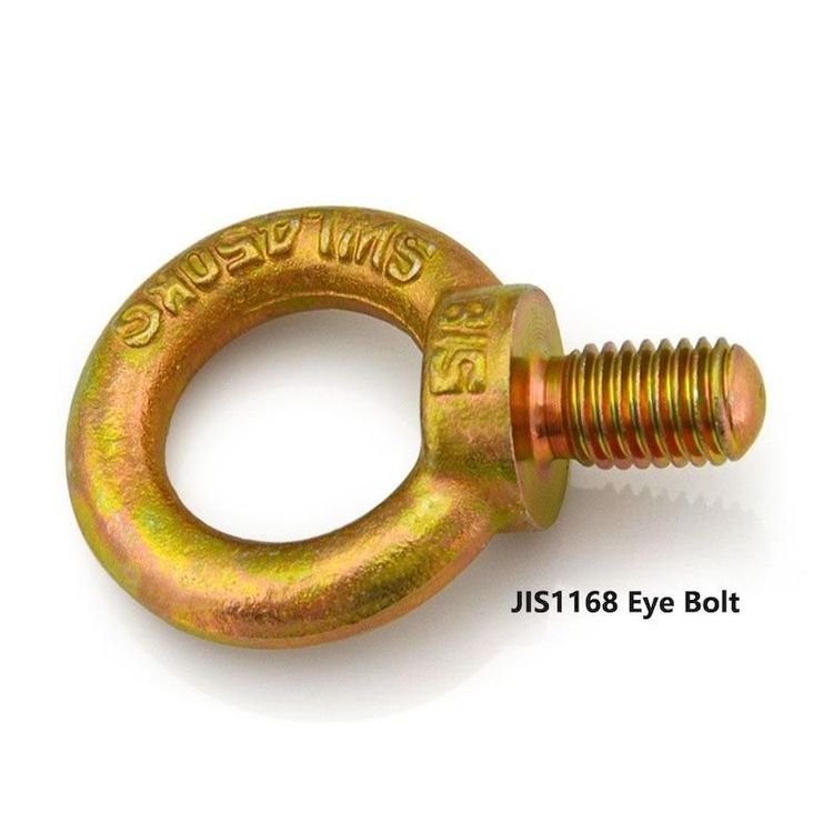 Electric Galvanized Forged JIS1168 Eye Bolt Lifting Eyelet for Crane