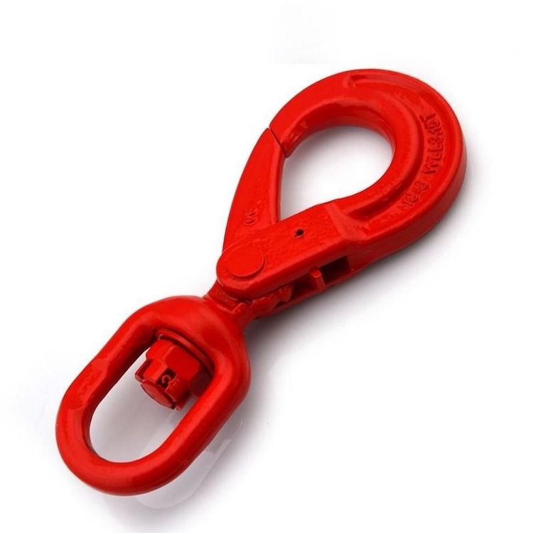 Rigging Hardware G80 Lifting Swivel Self Locking Hook