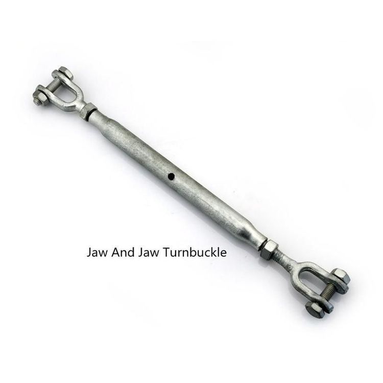 Galvanized Jaw and Jaw Type Closed Body Rigging Screw Turnbuckle