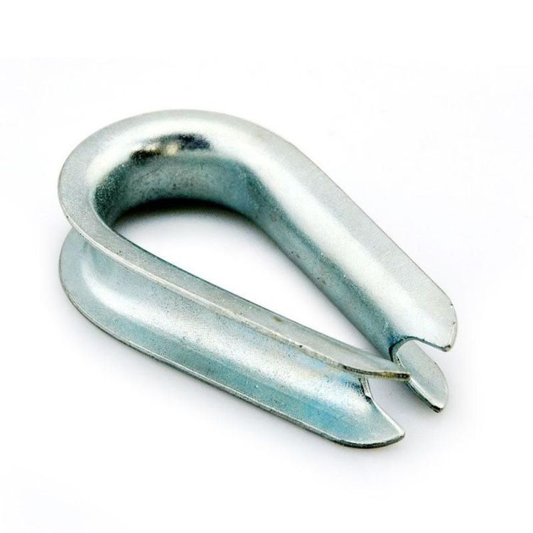 Stamping Galvanized Wire Rope Thimble DIN 6899b
