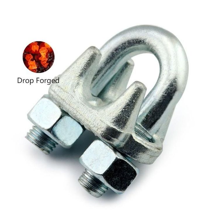 Us Type Heavy Duty Drop Forged Wire Rope Clips