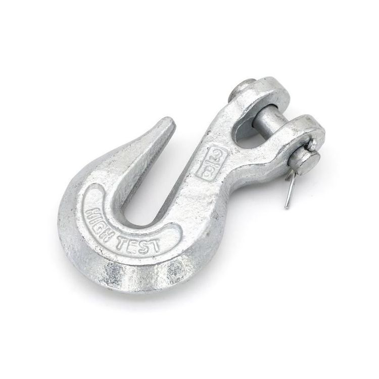 Forged Galvanized Clevis Grab Hooks G43 Clevis Hook Latch Steel Tow Hook 3/8 Trailer Hook