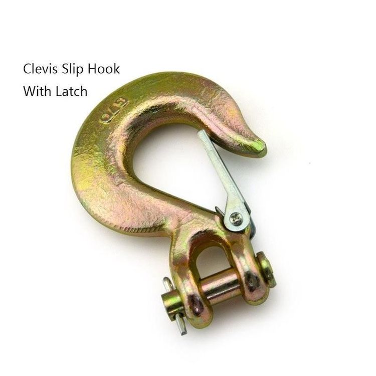 G43 Galvanized Chain Clevis Slip Hook Drop Forged Carbon Steel Hook 5/16 Chain Hook