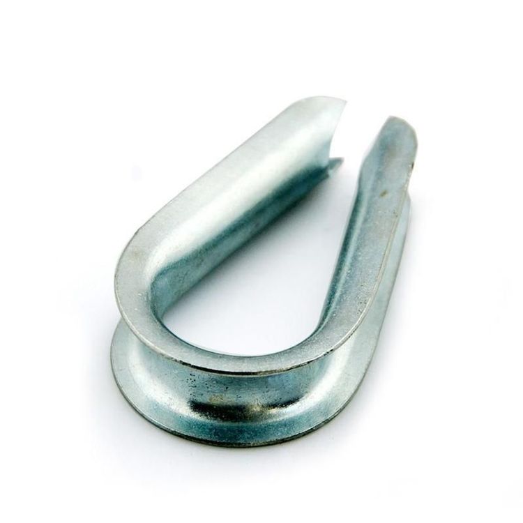 Carbon Steel Galvanied DIN6899A Wire Rope Thimble