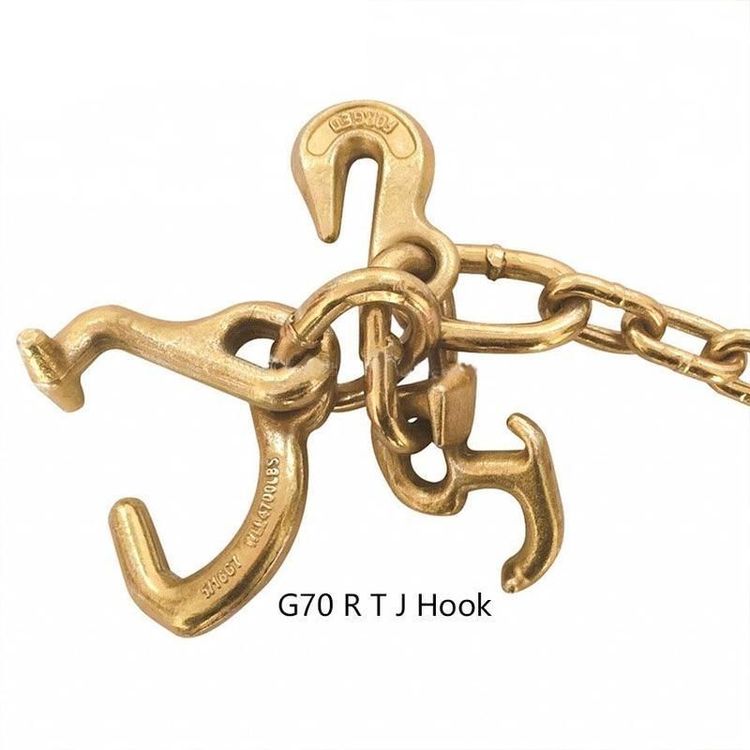 Grade 70 R-Hooks and Twisted T/J Combination Hooks