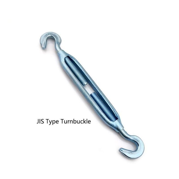Open Body Steel Frame JIS Type Turnbuckle Hook and Hook
