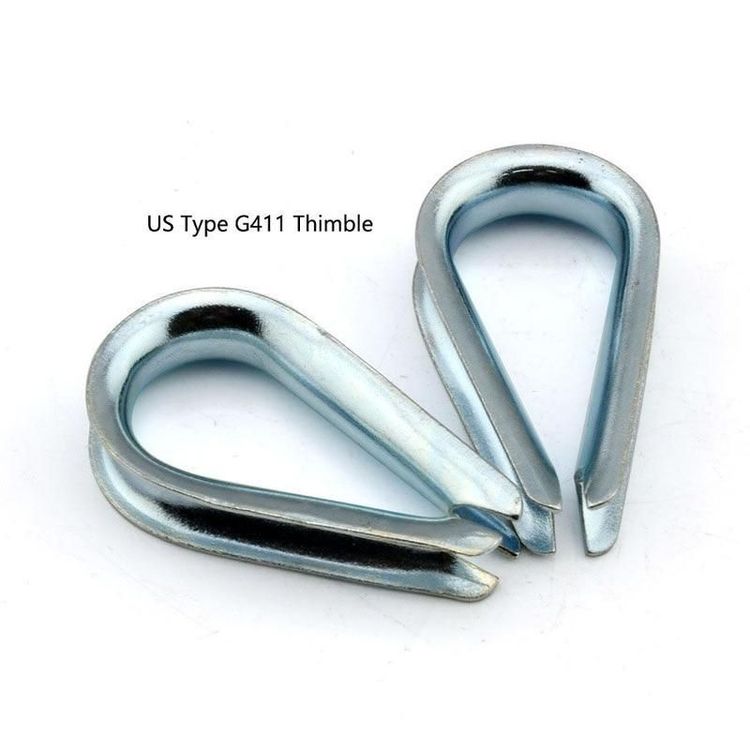 Us Type G411 Galvanized Stamping Thimble