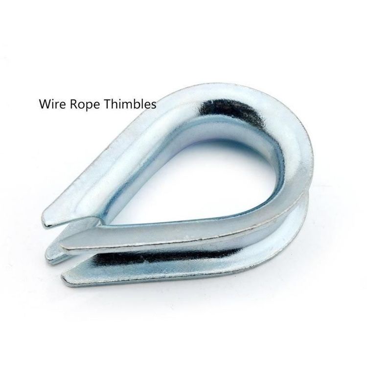 Galvanized Wire Rope Thimbles DIN6899b