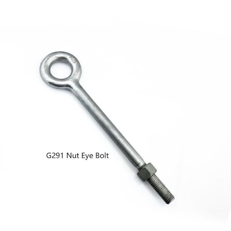 U. S. Type Hot DIP Galvanized Regular Nut Eye Bolts