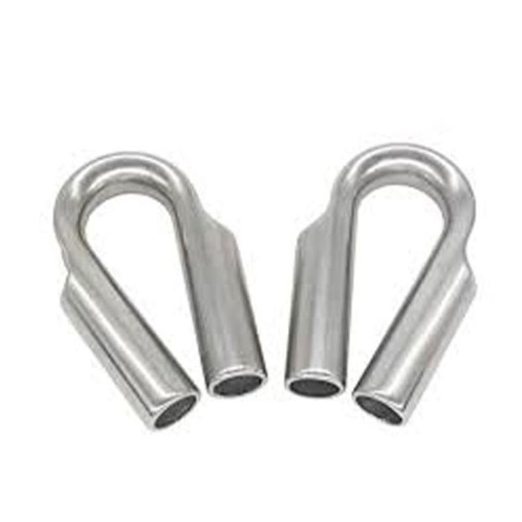 Wire Rope Accessories Stainless Steel Closed Body Tube Thimble