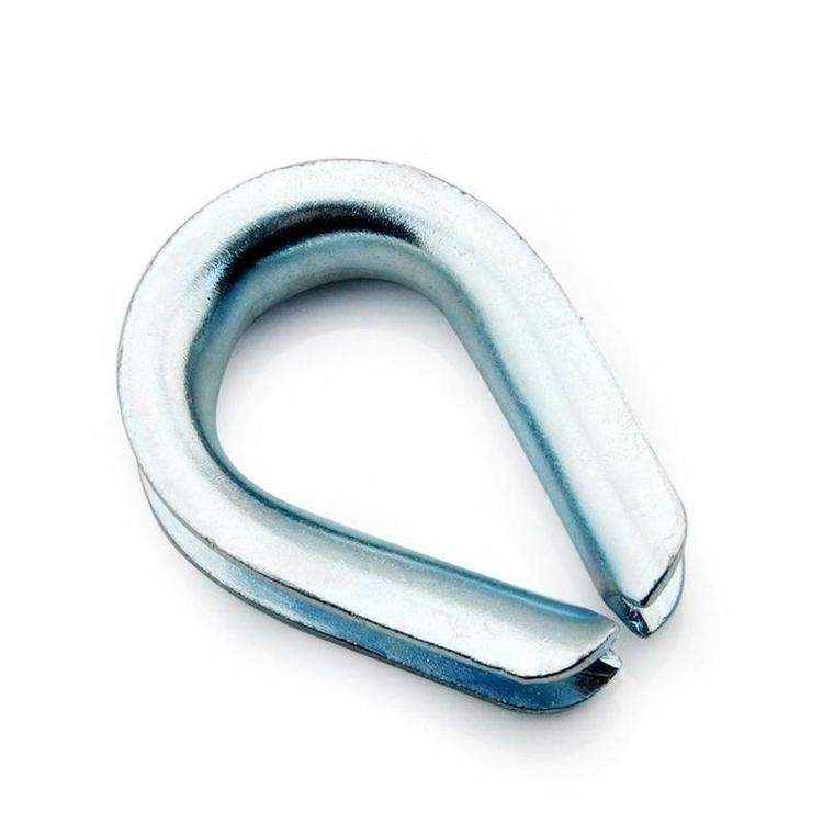 Galvanized Carbon Steel Thimble Us Type Wire Rope Thimble