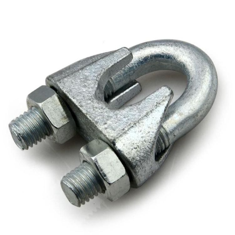 Zinc Plated DIN741 Malleable Wire Rope Clips 3mm-40mm