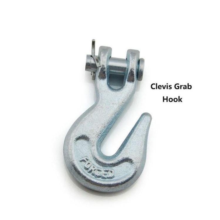 Drop Forged Hook Zinc Plated H331 Clevis Grab Hook for Lifting and Crane