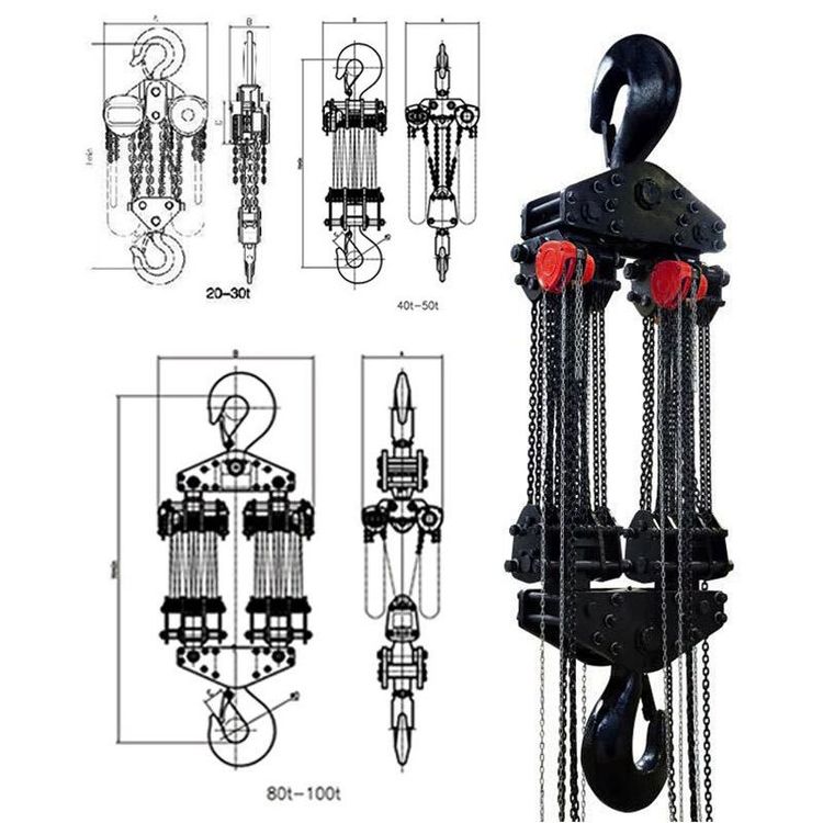 Heavy-Duty Chain Blocks | Manual Chain Hoists for Lifting – Aqua Rigging